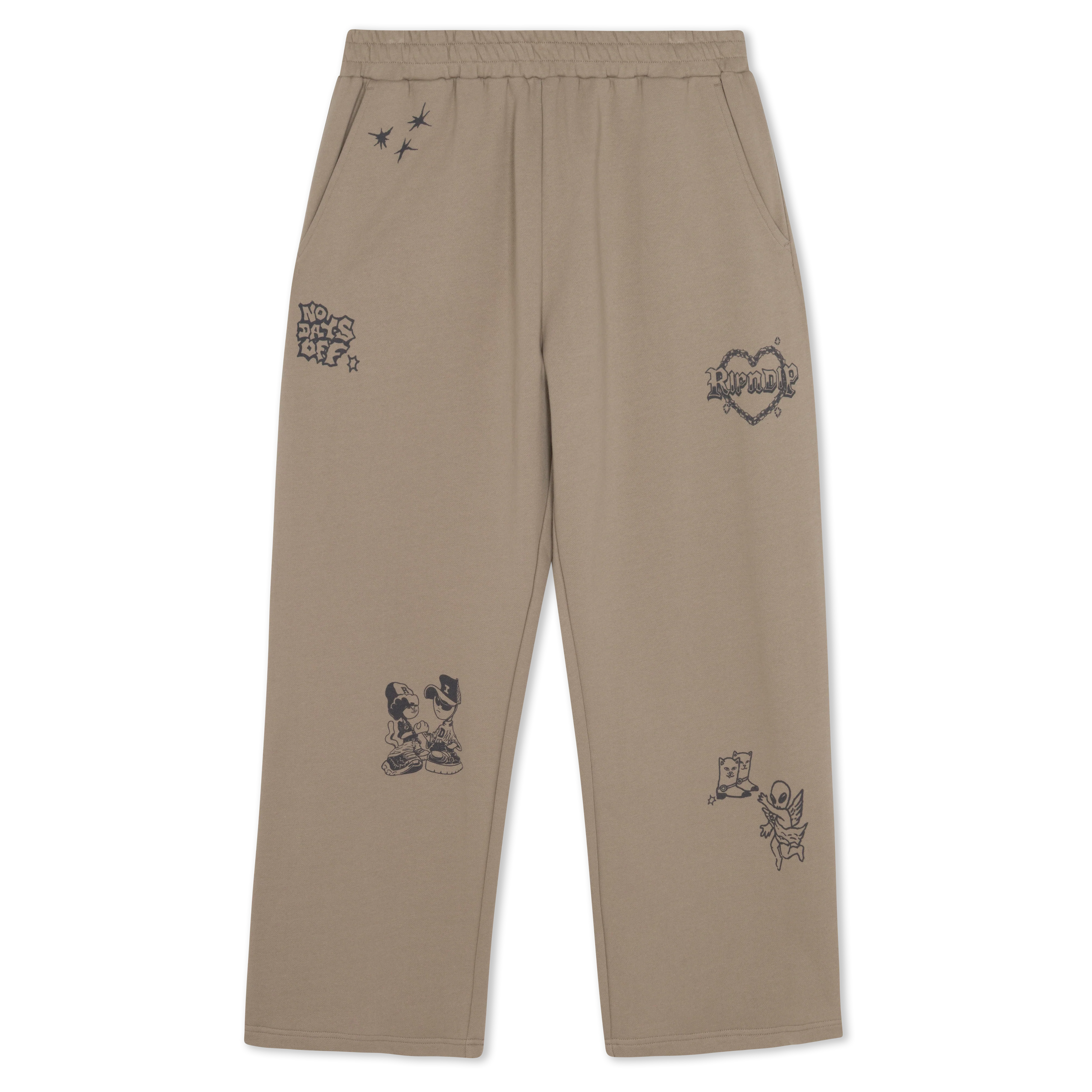 Westside Straight Leg Sweatpants (Dark Sand)