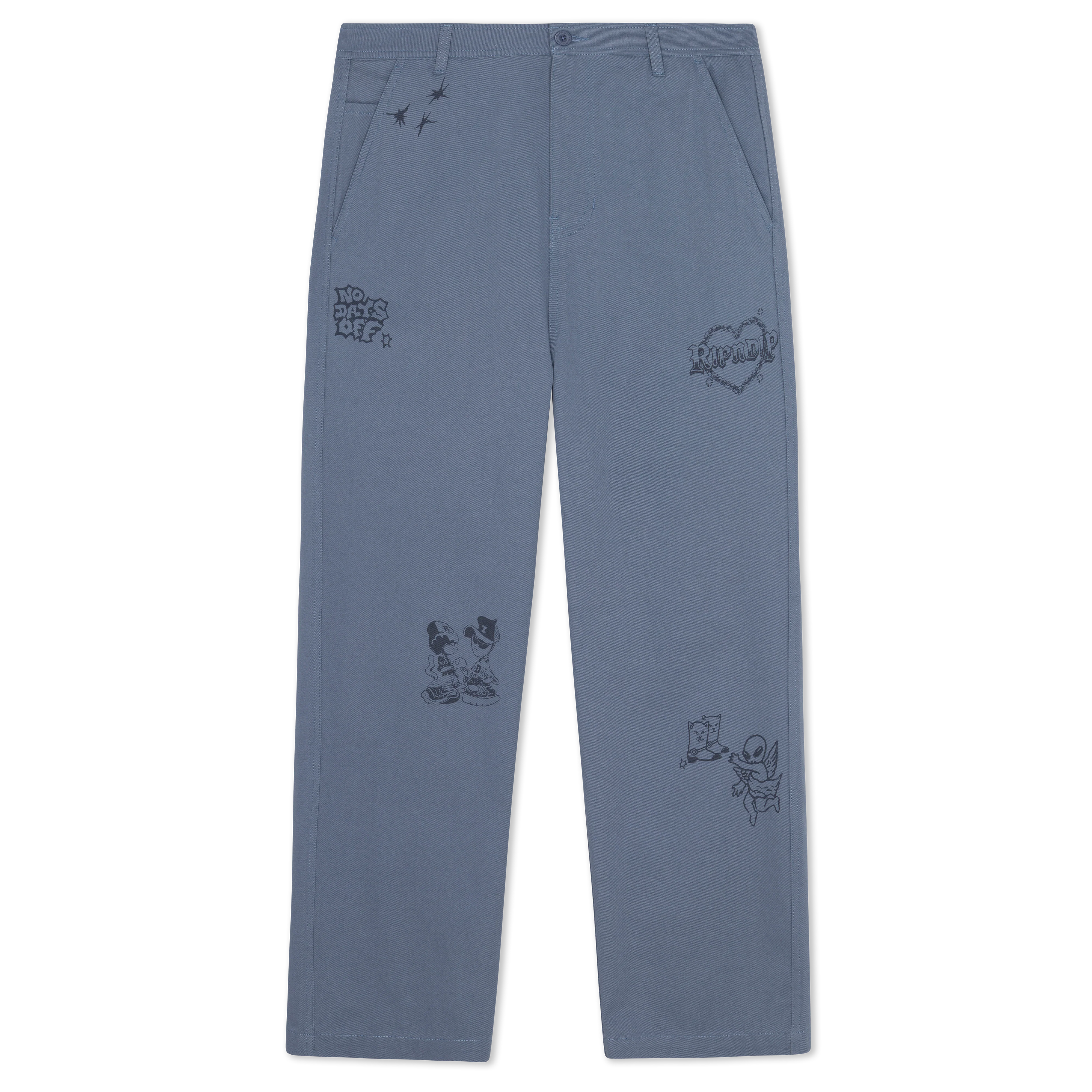 Westside Wide Fit Pants (Slate)
