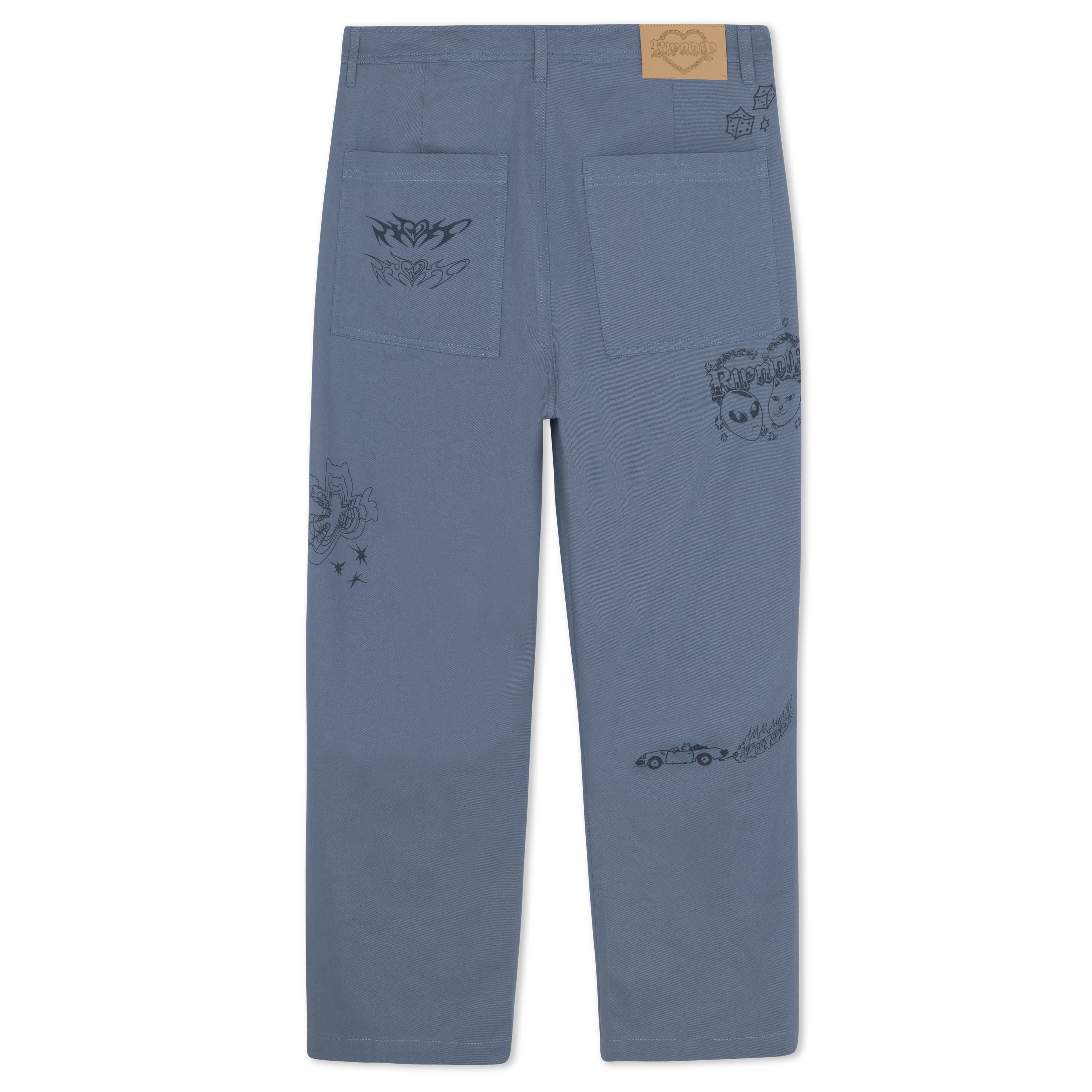 Westside Wide Fit Pants (Slate) - Image 6