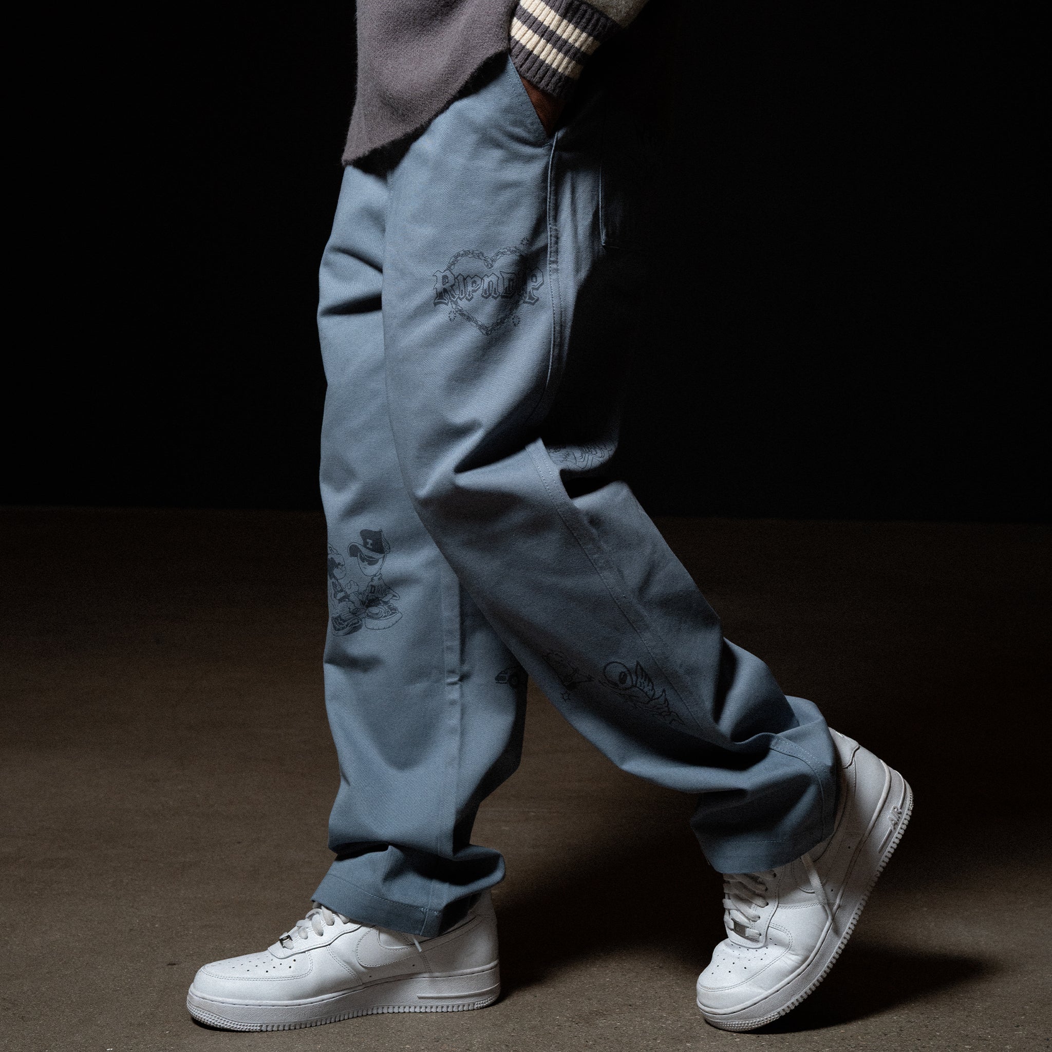 Westside Wide Fit Pants (Slate) - Image 7