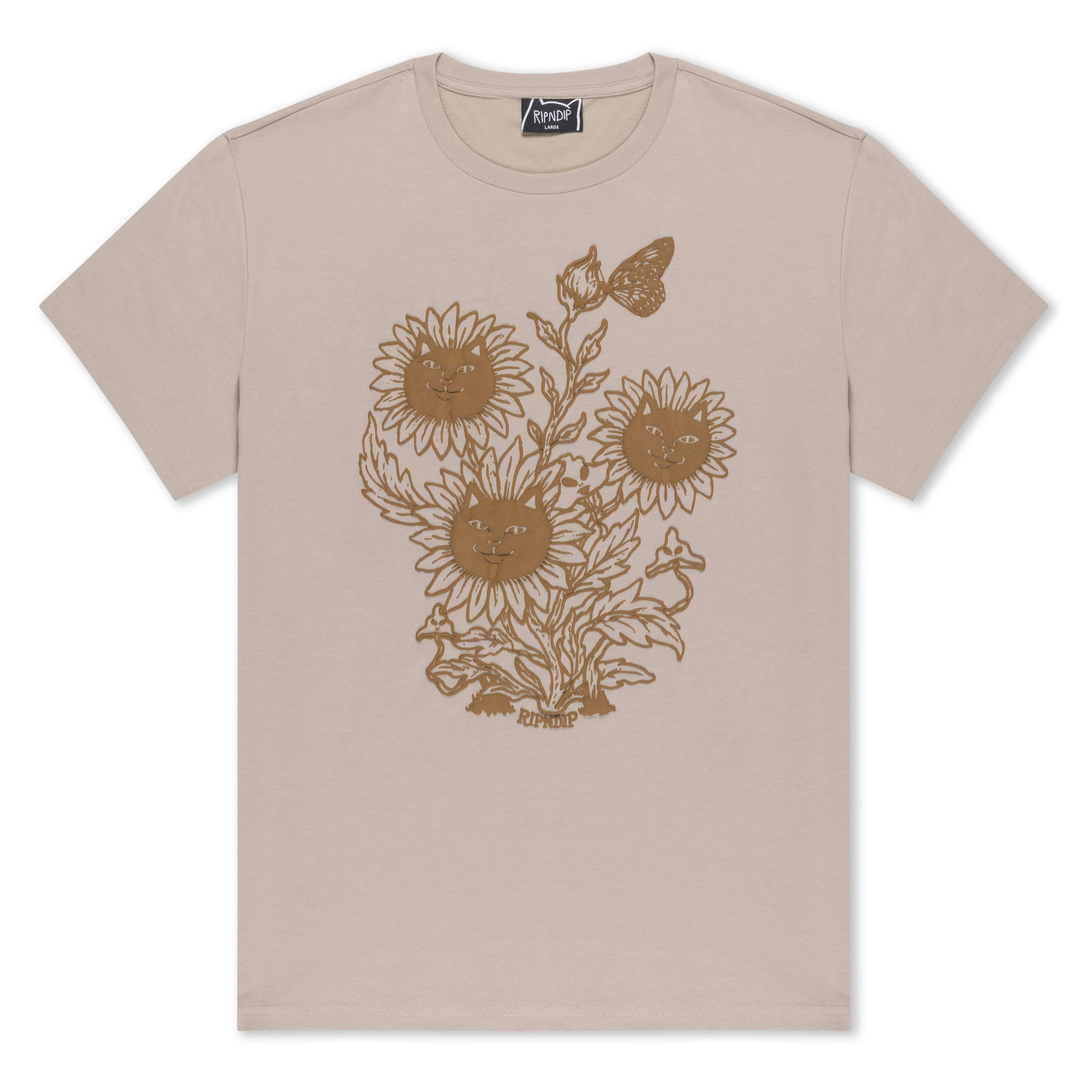 Where The Flowers Bloom Tee (Sand)