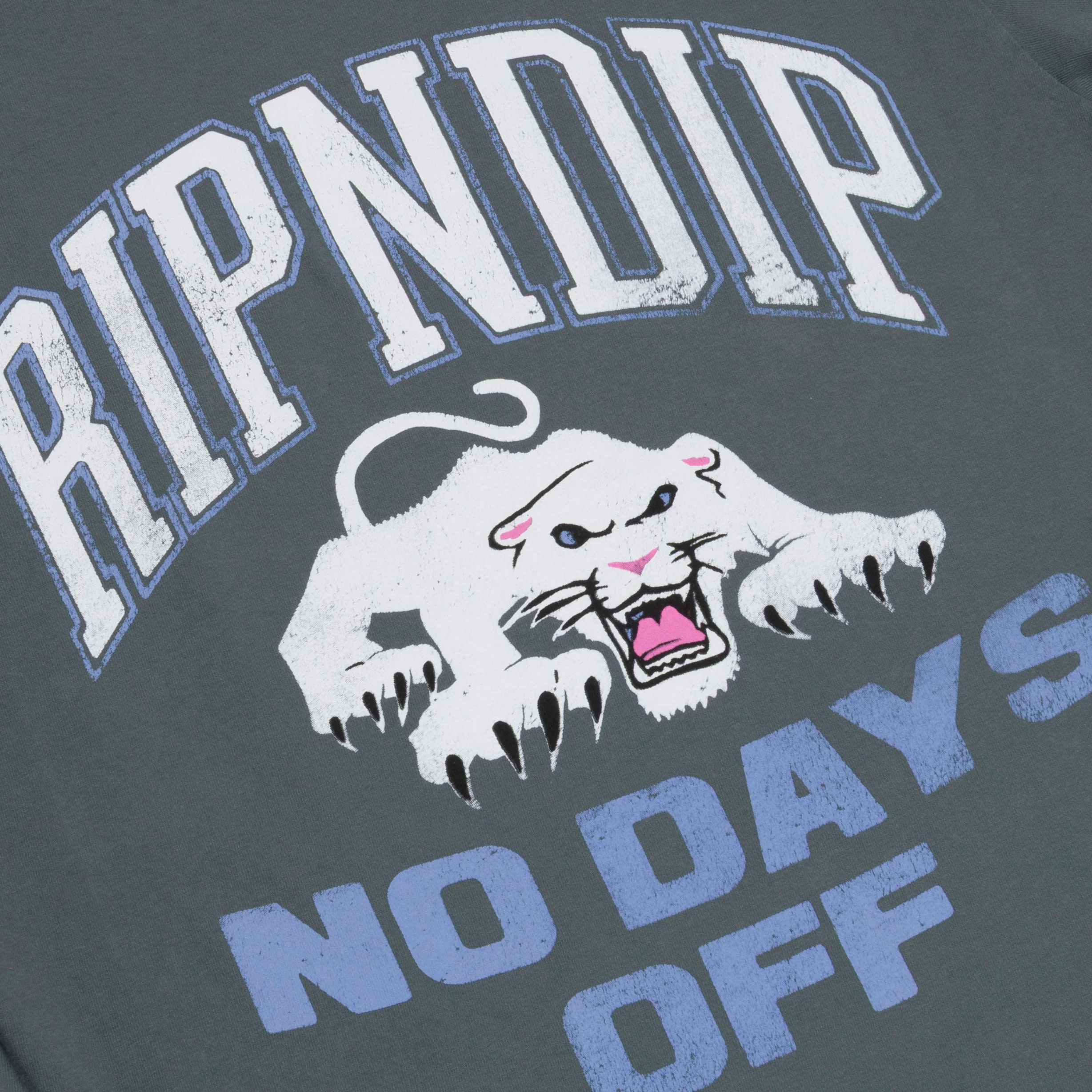 White Panther Tee (Charcoal) - Image 3