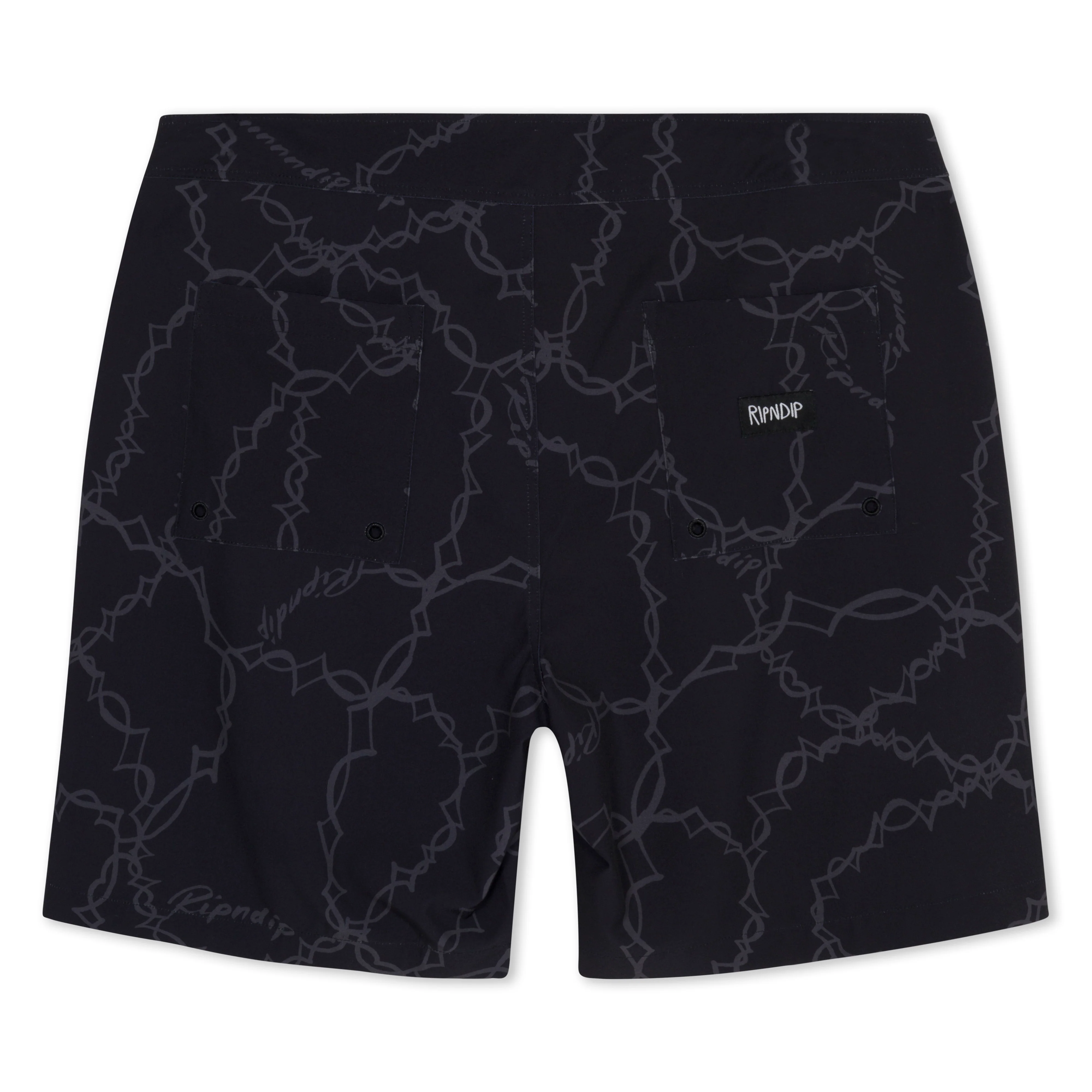 Wired Swim Shorts (Black) - Image 3