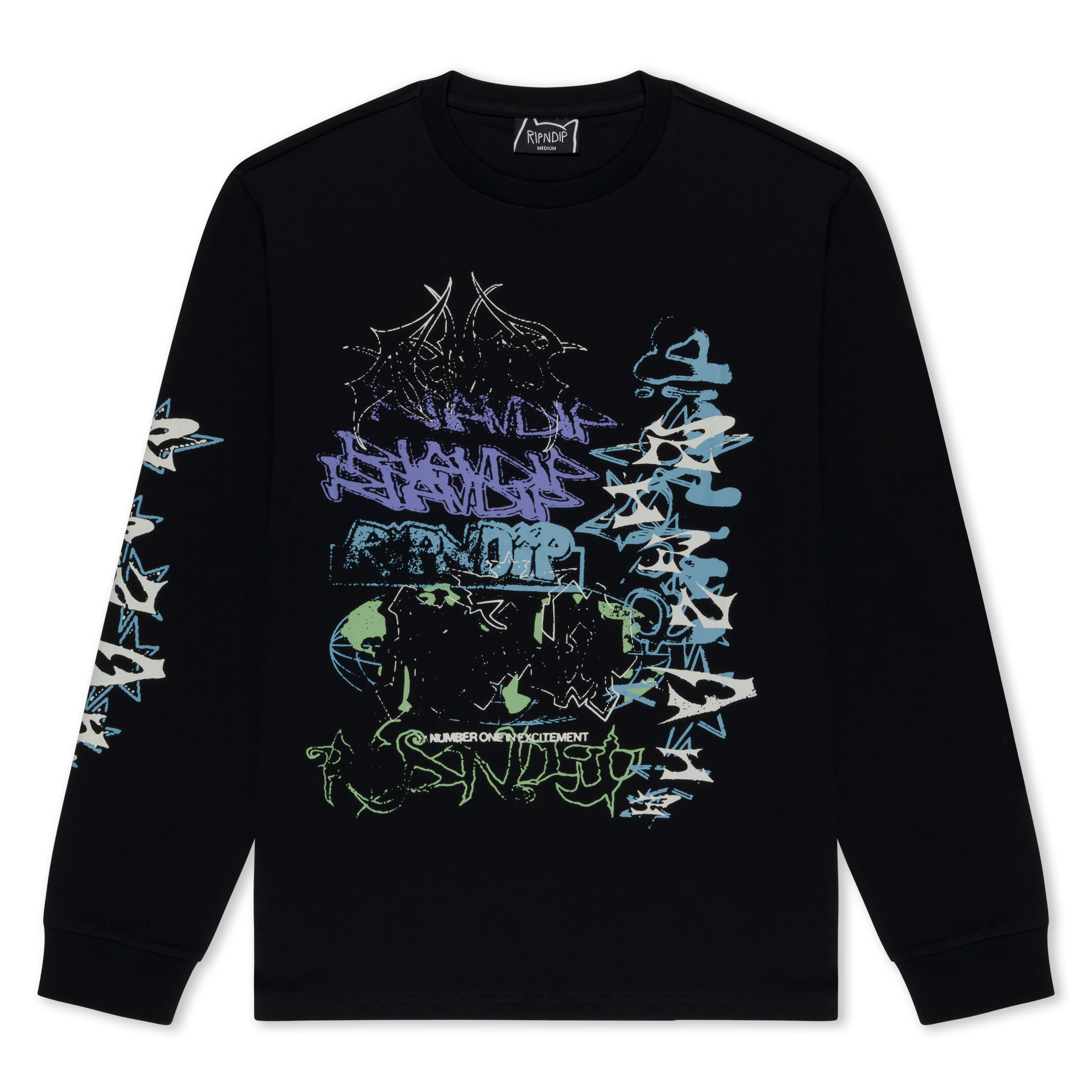 World Wide Madness Long Sleeve (Black)