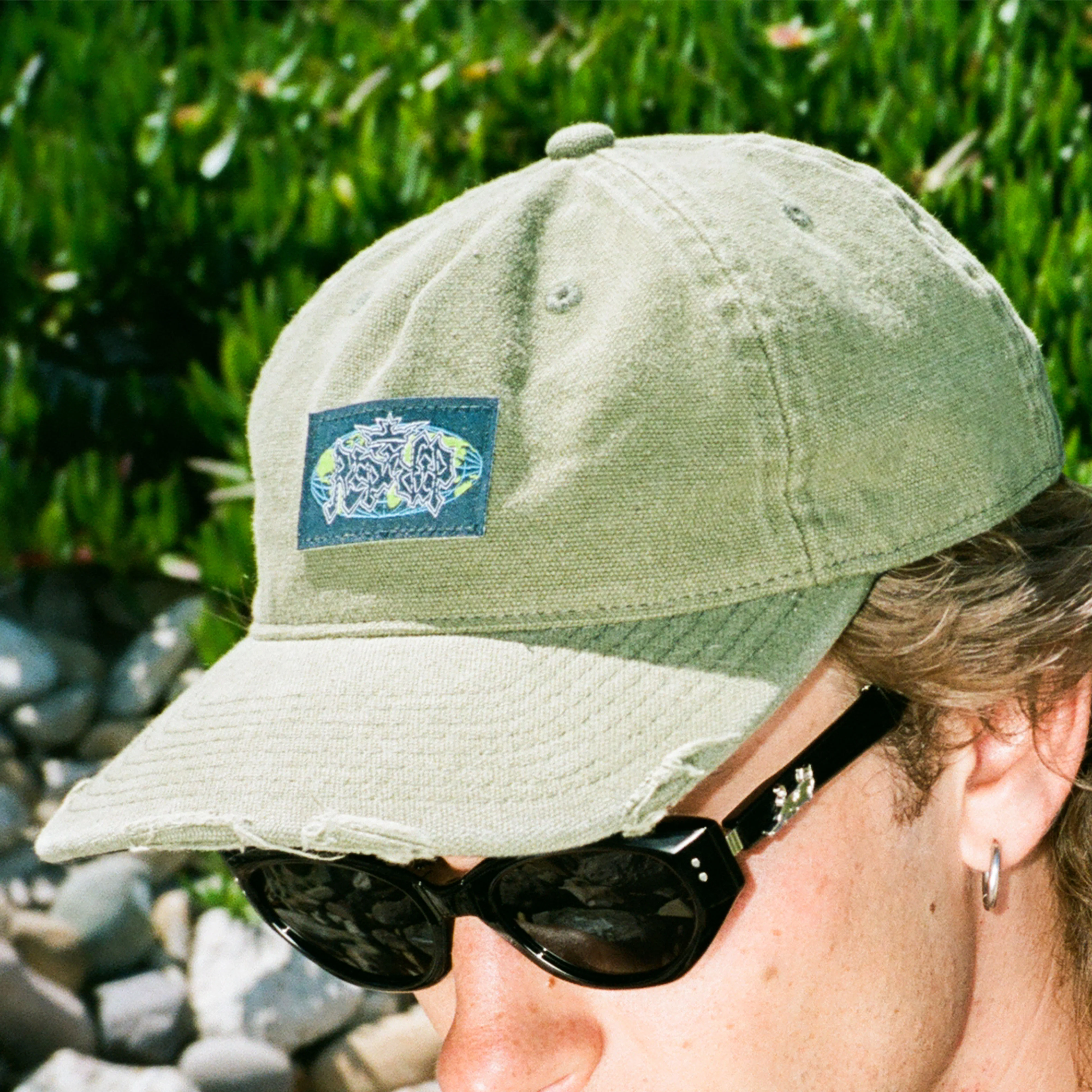 Worldwide Madness Snapback (Olive) - Image 2