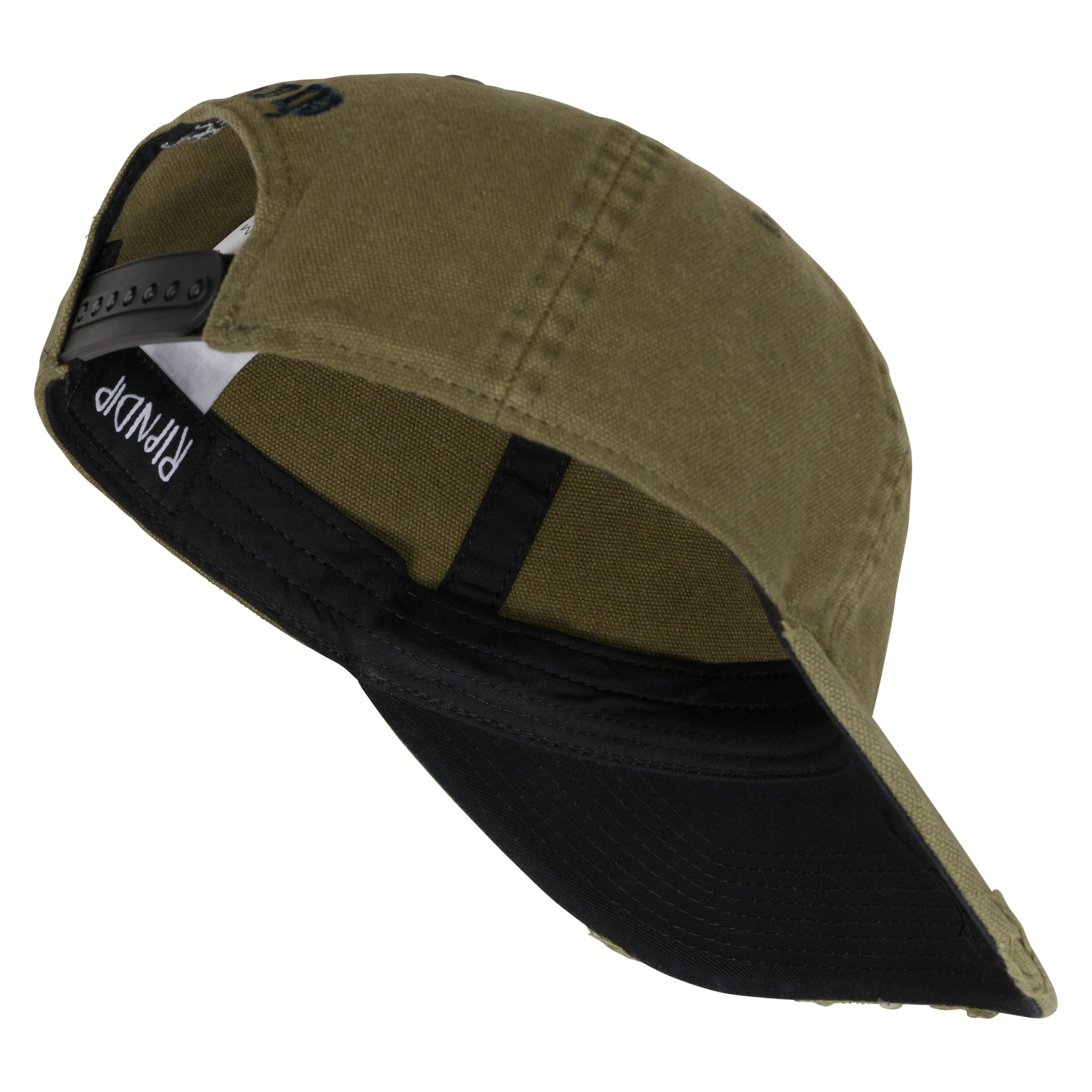 Worldwide Madness Snapback (Olive) - Image 6