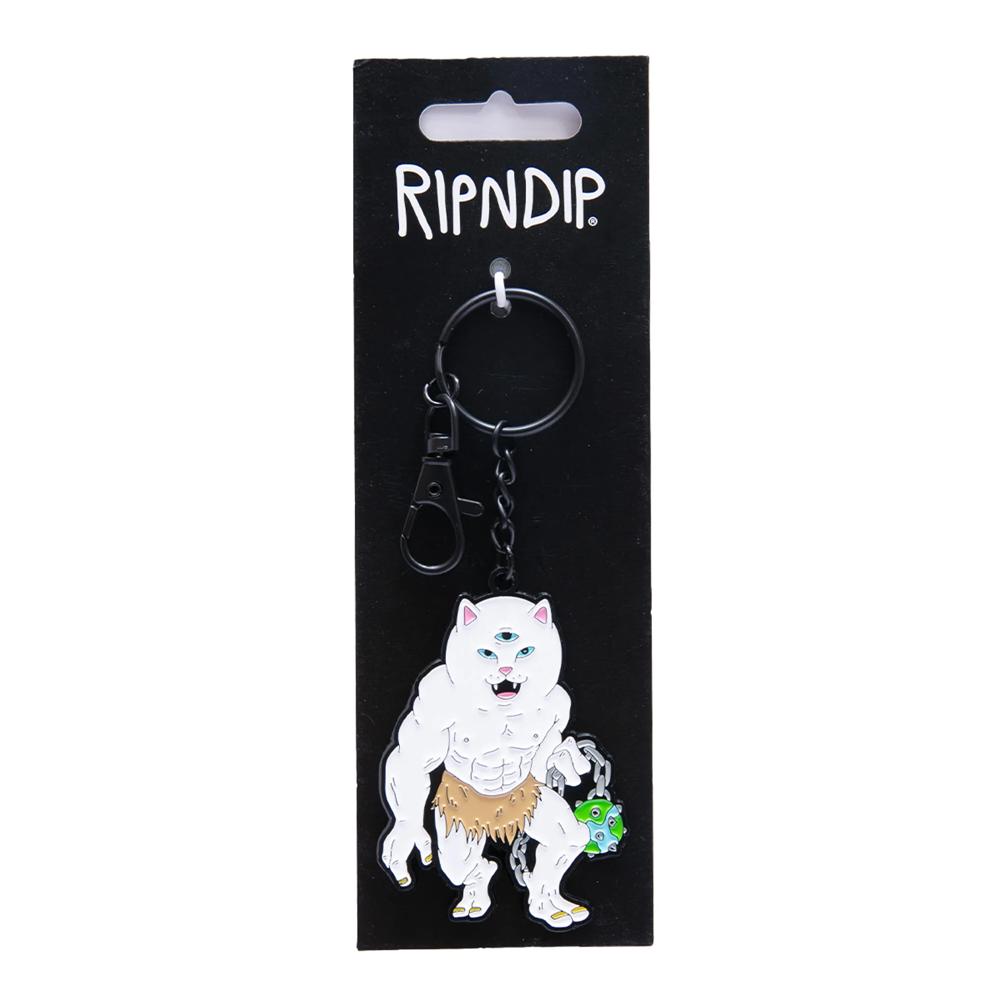 X Nerm Keychain (White)