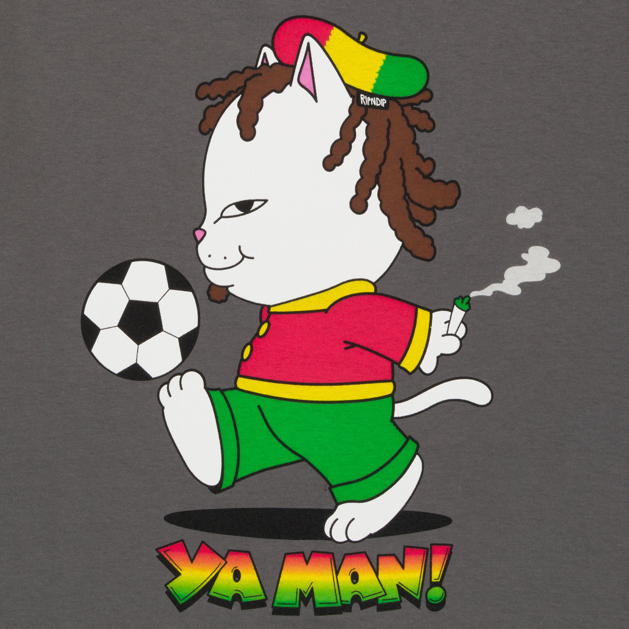 Ya Man! Tee (Charcoal) - Image 4