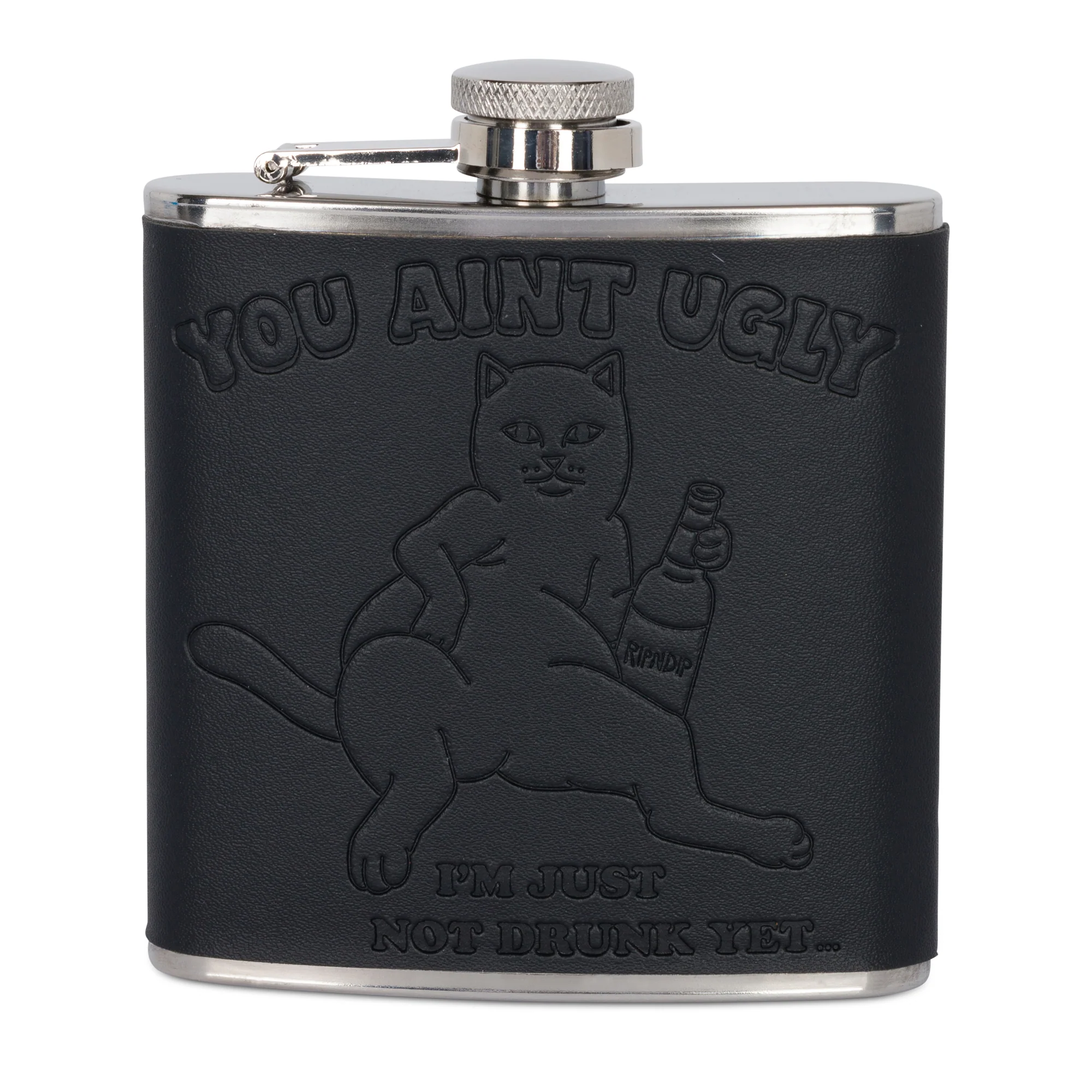 You Ain't Ugly Flask (Black)