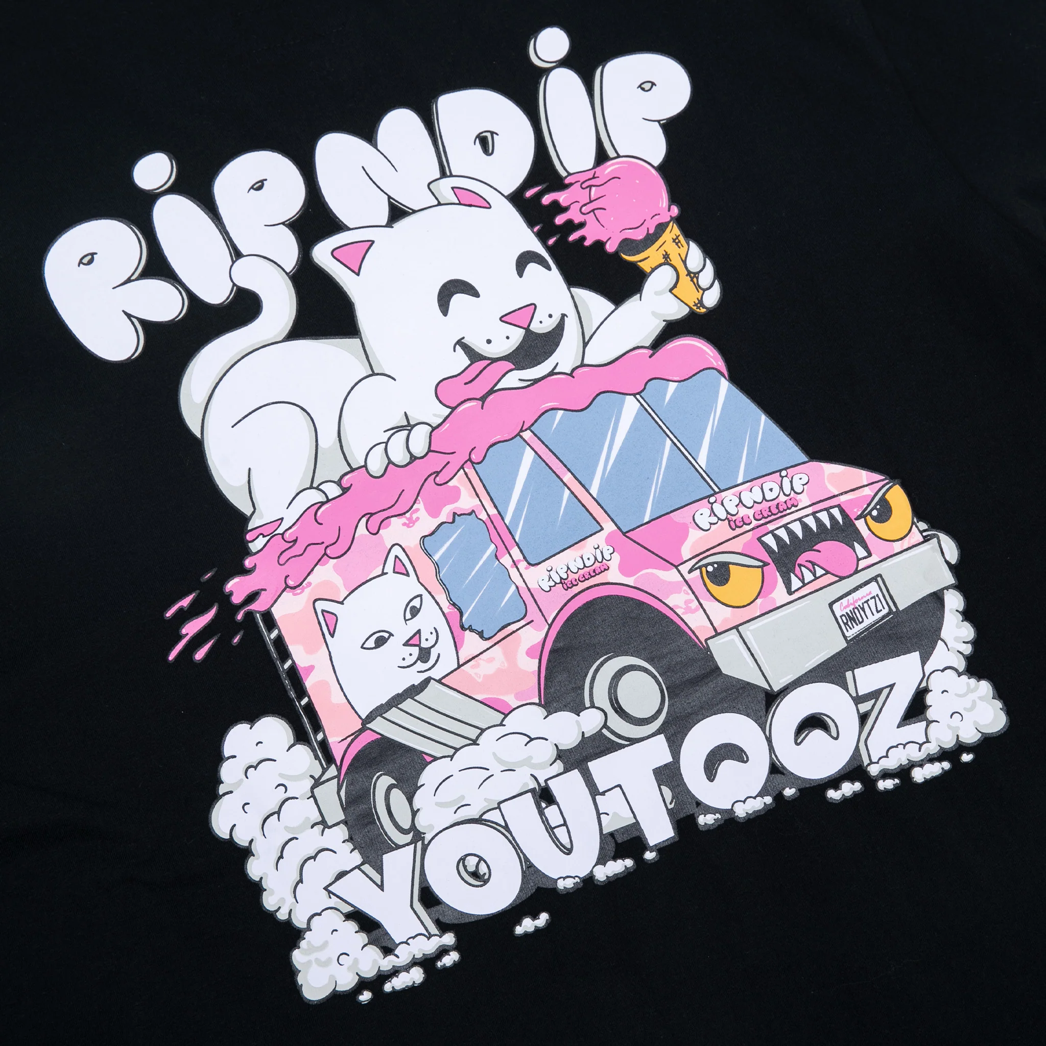 Youtooz Crazy Cream Truck Tee (Black) - Image 5