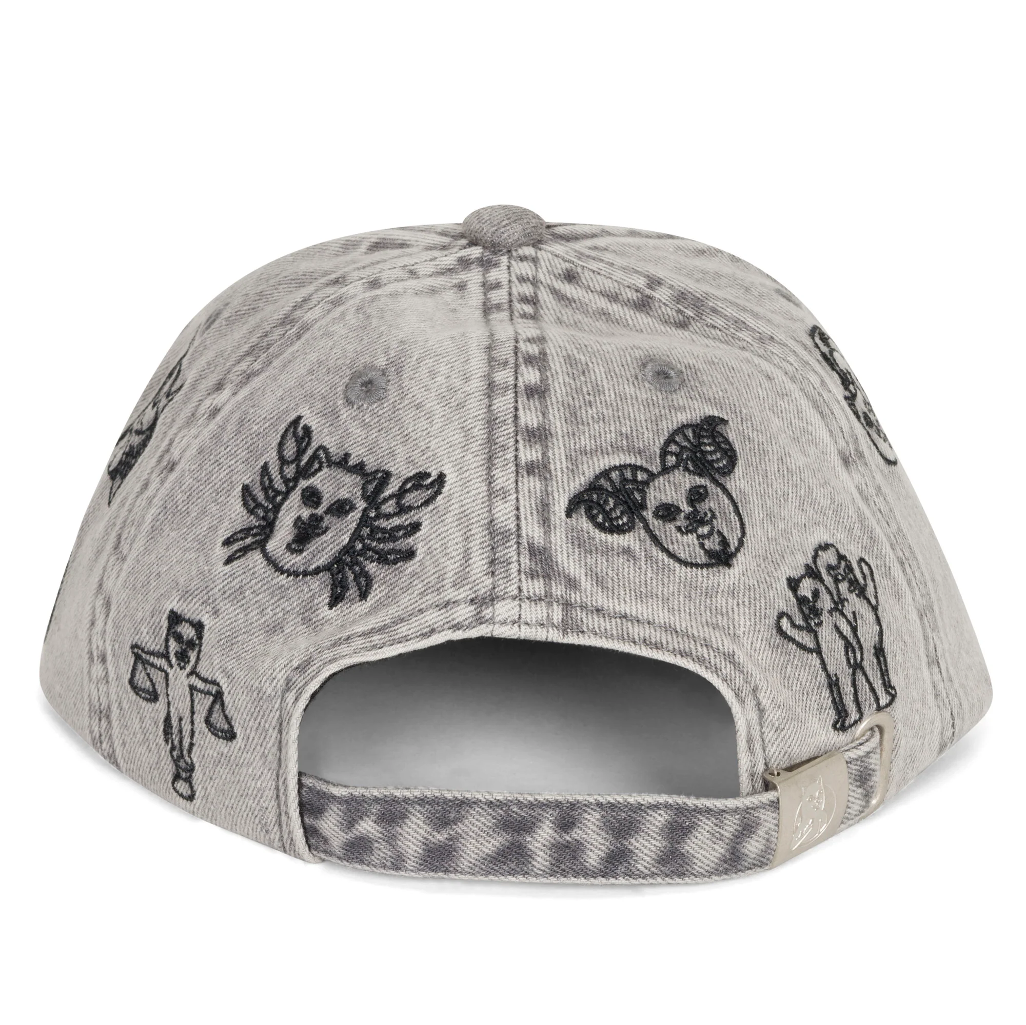 Zodiac Mucho 6 Panel (Black Washed Denim) - Image 6