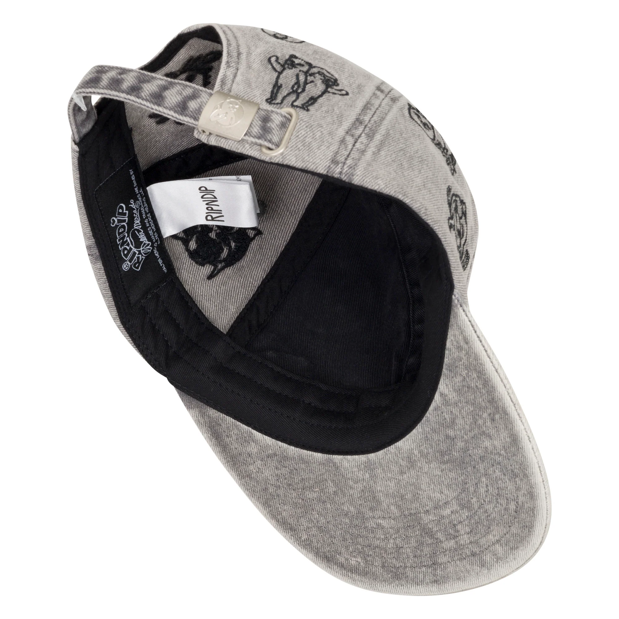 Zodiac Mucho 6 Panel (Black Washed Denim) - Image 7